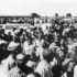 Ankunft eines Zigeunertransportes in Auschwitz