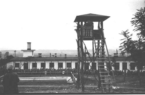 Camp for Polish prisoners of war/forced laborers (photo: DÖW)
