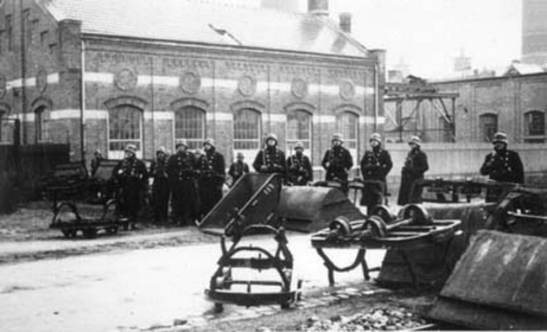 Februar 1934: Einsatz der Exekutive im Elektrizitätswerk Simmering