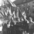 Empfang des 2. Österreichischen Freiheitsbataillons, Mai 1945