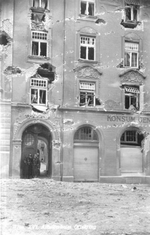Februar 1934: Arbeiterheim Ottakring