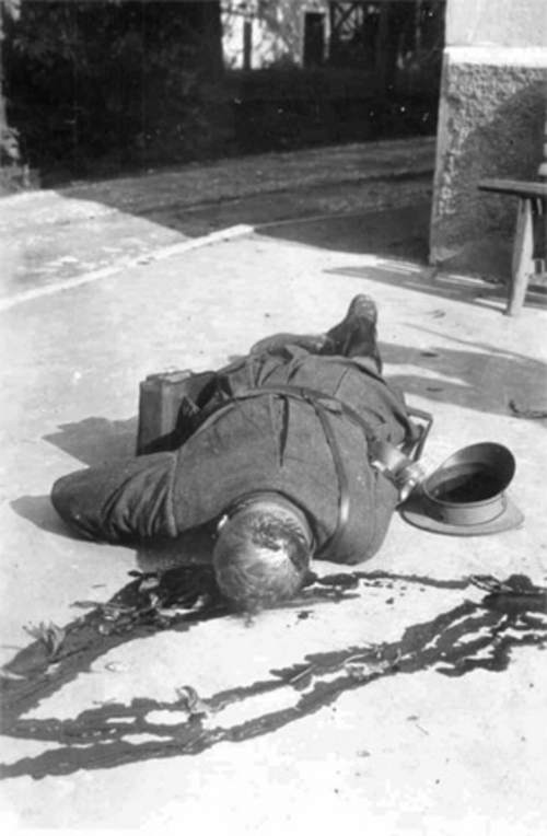 NS-Juliputsch 1934: Opfer der Kämpfe in Schladming (Steiermark)