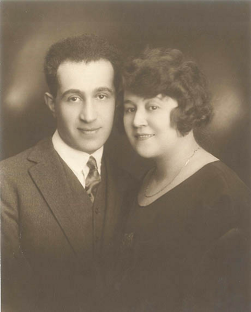 Mark Siegelberg mit seiner Frau