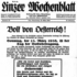 Linzer Wochenblatt