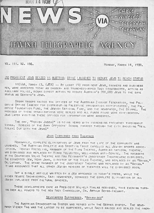 Jewish Telegraphic Agency