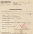 Erkennungsdienstliche Kartei Gestapo Wien