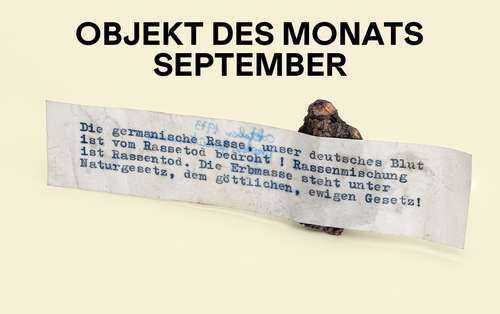 Objekt des Monats Oktober; Foto: Michael Bigus