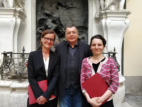 Veronika Springmann, Gerhard Baumgartner, Susanne Beer