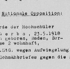 Tagesrapport Gestapo Wien (Auszug)