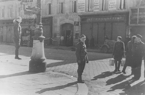 Execution in Vienna, 1945 (photo: DÖW)
