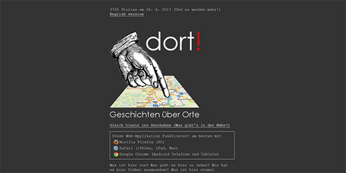 Plattform "dort!" 