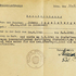 ​Bescheinigung Polizeigefängnis Linz, 11. 11. 1946