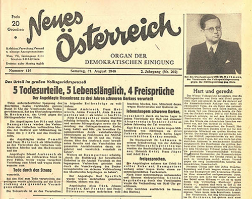 Zeitungsbericht