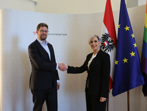 Andreas Kranebitter, Anna Sporrer; Foto: BMJ