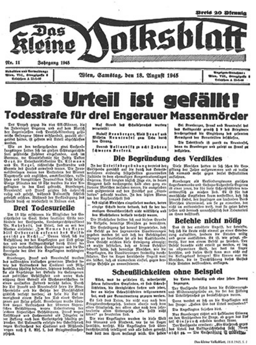 Das kleine Volksblatt